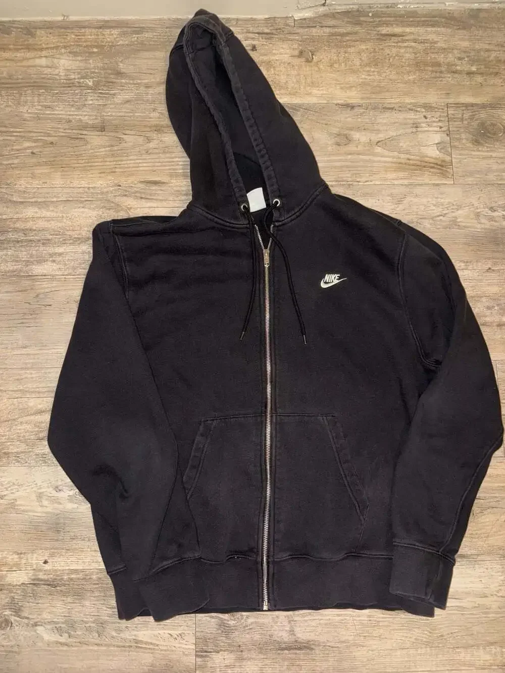 Nike Sportswear Club Fleece Full-Zip Hoodie - Black